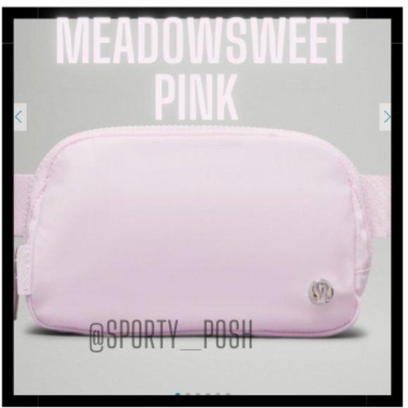 lululemon athletica Handbags - NWT Meadowsweet Pink lululemon Everywhere Belt Bag (EBB) 1L